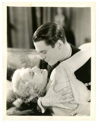 3c191 CORSAIR 8x10 still '31 great close up of Chester Morris embracing sexy Thelma Todd!