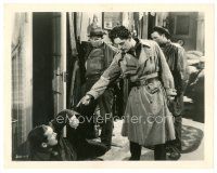 3c192 COSSACKS 8x10 still '28 angry John Gilbert with gun pushes Nils Asther to the ground!