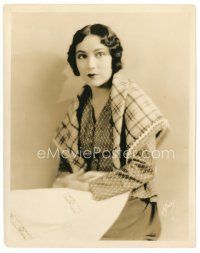 3c224 DOLORES DEL RIO 8x10 still '26 young seated portrait from What Price Glory by Autrey!