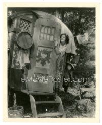 3c243 DREAM OF LOVE 8x10 still '28 sexy young gypsy girl Joan Crawford standing by her hut!