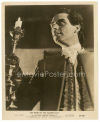 3c415 HOUND OF THE BASKERVILLES 8x10 still '59 close up of crazed David Oxley holding candle!