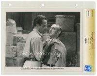 3c450 ISLE OF FURY slabbed 8x10 still '36 c/u of Humphrey Bogart getting tough with Paul Graetz!