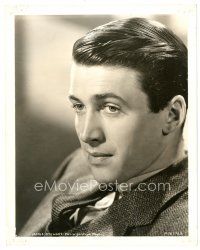 3c461 JAMES STEWART 8x10 still '30s head & shoulders portrait of the legendary actor!