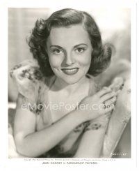 3c475 JEANNE CAGNEY 8x10 still '40 head & shoulders smiling portrait of the pretty actress!