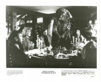 3c648 MONTY PYTHON'S THE MEANING OF LIFE 8x10 still '83 classic scene where Death ruins dinner!