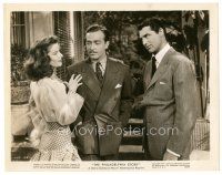 3c715 PHILADELPHIA STORY 8x10 still R47 John Howard between Katharine Hepburn & Cary Grant!
