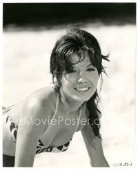 3c782 ROSENDA MONTEROS 7.5x9.25 still '62 close up of the beautiful Mexican actress in bikini!