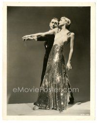 3c786 RUMBA 8x10 still '35 full-length George Raft dancing with beautiful Carole Lombard!
