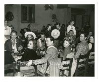 3c792 SANTA FE TRAIL candid 8x10 still '40 Hollywood stars attending premiere dinner in New Mexico!
