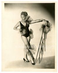 3c893 THELMA TODD 8x10.25 still '30s sexy full-length portrait in wild skimpy outfit by Stax!