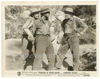 3c918 TREASURE OF THE SIERRA MADRE 8x10 still R53 Holt stops Bogart from hitting Huston with rock!