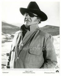 3c922 TRUE GRIT 7.75x9.75 still '69 great portrait of John Wayne as Rooster Cogburn with eyepatch!
