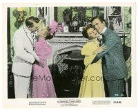 3c432 IMPORTANCE OF BEING EARNEST color 8x10 still '53 top stars hugging, Oscar Wilde play!