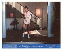 3c764 RISKY BUSINESS 8x10 mini LC #3 '83 classic image of Tom Cruise singing in his underwear!