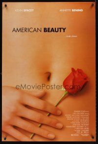 3f044 AMERICAN BEAUTY DS 1sh '99 Sam Mendes Academy Award winner, sexy close up image!