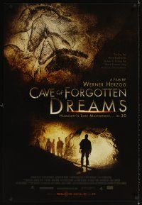 3f122 CAVE OF FORGOTTEN DREAMS 1sh '10 Werner Herzog directed, Chauvet Cave drawings!