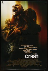 3f143 CRASH DS 1sh '04 Don Cheadle, Sandra Bullock, Matt Dillon!