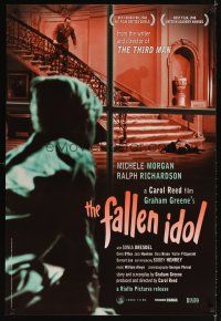 3f229 FALLEN IDOL 1sh R06 Ralph Richardson, directed by Carol Reed, written by Graham Greene!