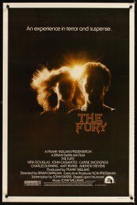 3f265 FURY style A 1sh '78 Brian De Palma, Kirk Douglas, an experience in terror & suspense!