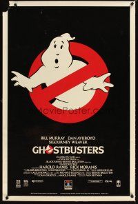 3f270 GHOSTBUSTERS video 1sh '84 Bill Murray, Aykroyd & Ramis are here to save the world!