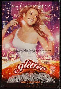 3f272 GLITTER style B advance DS 1sh '01 cool image of sexy Mariah Carey!