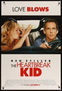 3f307 HEARTBREAK KID advance DS 1sh '07 image of Ben Stiller being annoyed by Malin Akerman!