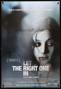 3f426 LET THE RIGHT ONE IN DS 1sh '08 Tomas Alfredson's Lat den ratte komma in, Kare Hedebrant!
