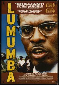 3f468 LUMUMBA 1sh '00 Raoul Peck, Eriq Ebouaney as Patrice Lumumba!