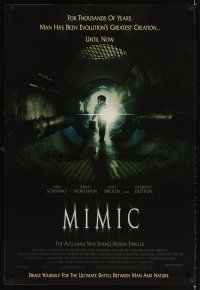 3f515 MIMIC DS 1sh '97 Guillermo del Toro, Mira Sorvino, brace yourself!