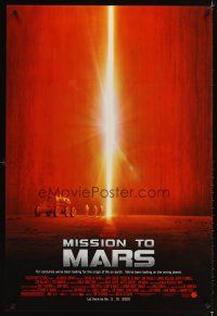 3f519 MISSION TO MARS advance DS 1sh '00 Brian De Palma, Gary Sinise, Tim Robbins, Jerry O'Connell!