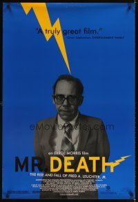 3f535 MR. DEATH blue style 1sh '99 The Rise and Fall of Fred A. Leuchter, Jr.