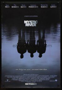 3f545 MYSTIC RIVER advance DS 1sh '03 Sean Penn, Tim Robbins, Clint Eastwood directed!