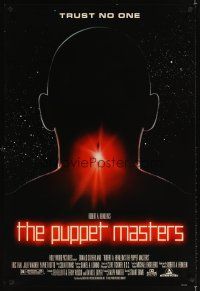 3f616 PUPPET MASTERS DS 1sh '94 Donald Sutherland, based on Robert A. Heinlein's novel!