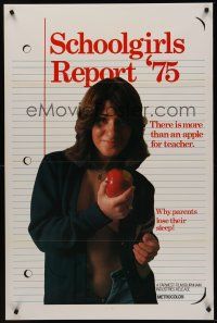 3f680 SCHOOLGIRLS REPORT '75 1sh '70s she's got more than an apple for the teacher!