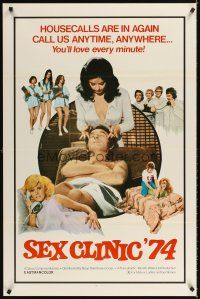 3f687 SEX CLINIC '74 1sh '74 wild sexy images, call us anytime... you'll love every minute!