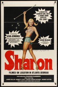 3f691 SHARON 1sh '72 Jena Jennings, Sharon Sanders, country girl sex!