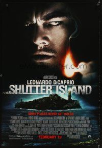 3f694 SHUTTER ISLAND int'l advance DS 1sh '10 Martin Scorsese, Leonardo DiCaprio!