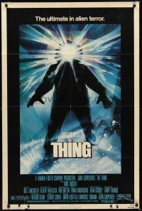 3f778 THING 1sh '82 John Carpenter, cool sci-fi horror art by Drew Struzan!