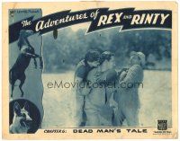 3e160 ADVENTURES OF REX & RINTY chapter 6 LC '35 two guys try to take down Kane Richmond!