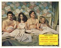 3e228 BOB & CAROL & TED & ALICE LC #3 '69 Natalie Wood, Gould, Dyan Cannon & Robert Culp in bed!