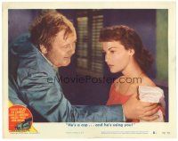 3e238 BRIBE LC #8 '49 Charles Laughton tells sexy Ava Gardner she's being used by a cop!
