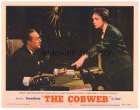 3e285 COBWEB LC #6 '55 Lillian Gish demands Charles Boyer resign his post as head of the clinic!