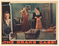 3e382 DRAKE CASE LC '29 woman packing suitcase looks at worried Gladys Brockwell!