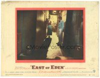 3e385 EAST OF EDEN LC #5 '55 James Dean finds out the awful truth about mother Lois Smith, Steinbeck