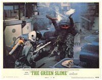 3e463 GREEN SLIME LC #4 '69 crew member fails to stop the monster with conventional weapons!
