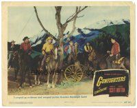 3e466 GUNFIGHTERS LC #6 '47 Randolph Scott on horseback about to be hung, Zane Grey