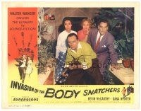 3e520 INVASION OF THE BODY SNATCHERS LC '56 Kevin McCarthy & Dana Wynter in greenhouse!