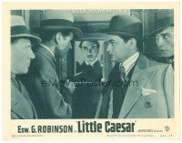 3e564 LITTLE CAESAR LC #1 R54 Edward G. Robinson & Douglas Fairbanks enter speakeasy w/gun!