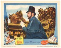 3e619 MOULIN ROUGE LC #4 '53 great close up of Jose Ferrer as Toulouse-Lautrec!