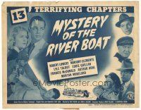 3e082 MYSTERY OF THE RIVER BOAT TC '44 Robert Lowery, Lyle Talbot, The Boomerang!